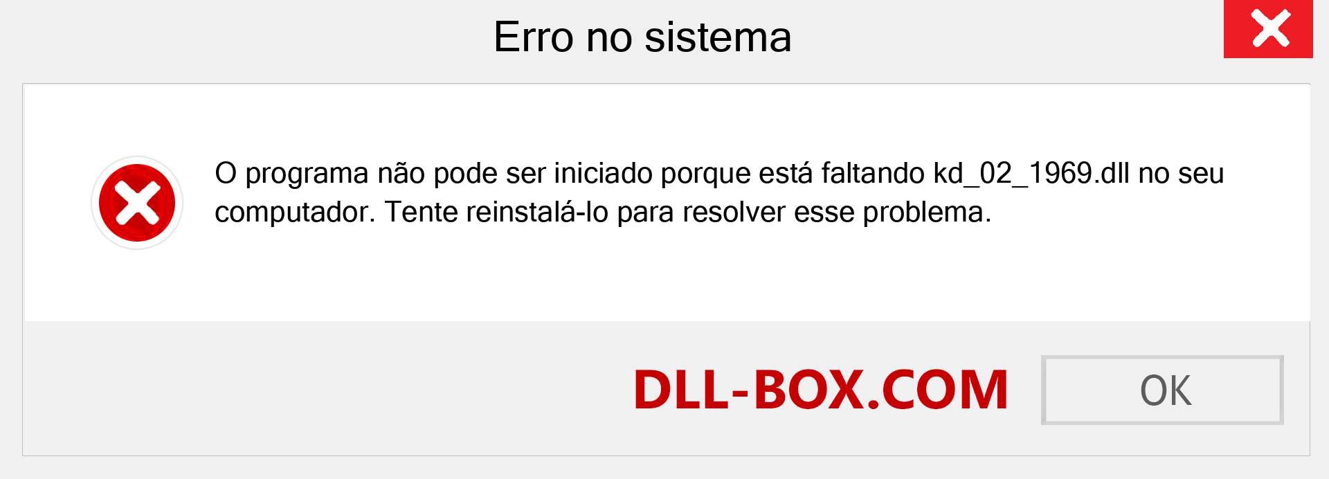 Arquivo kd_02_1969.dll ausente ?. Download para Windows 7, 8, 10 - Correção de erro ausente kd_02_1969 dll no Windows, fotos, imagens